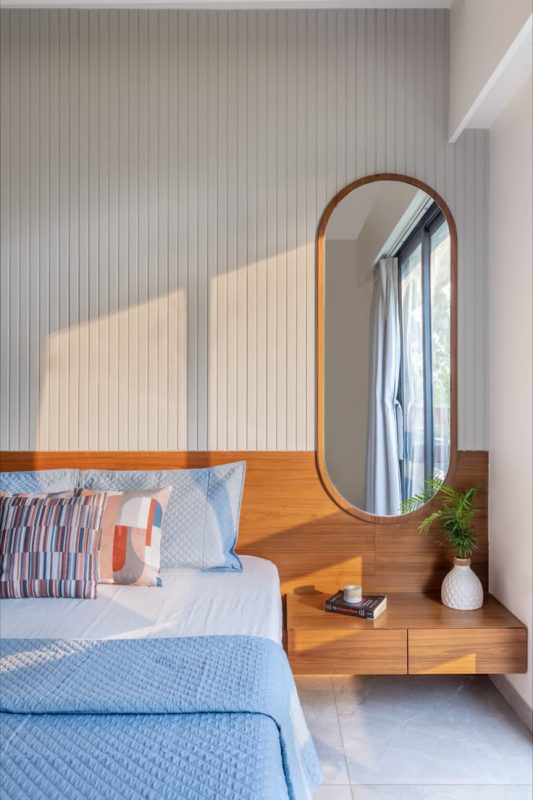  آینه دکوراتیو در چیدمان اتاق خواب