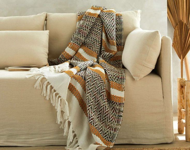 شال مبل کتان