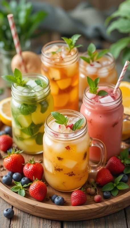 نوشیدنی های خنک تابستانی