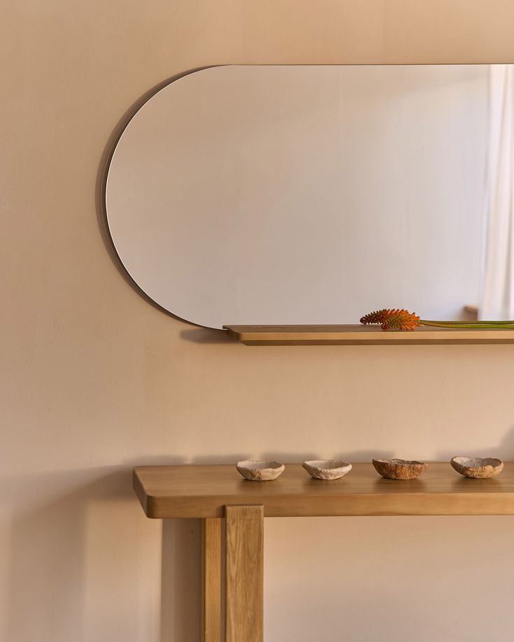 آینه دکوراتیو افقی