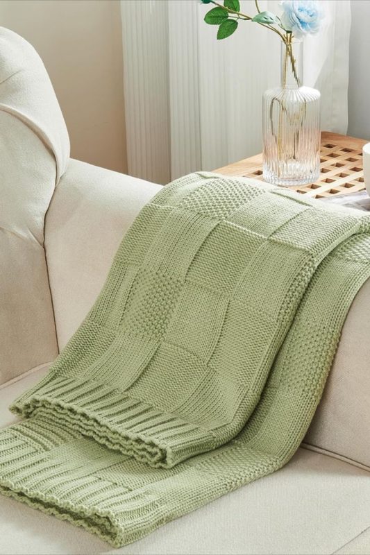 شال مبل بافتنی