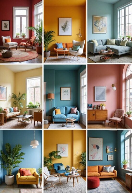 ترکیب رنگ های ترند سال 2025