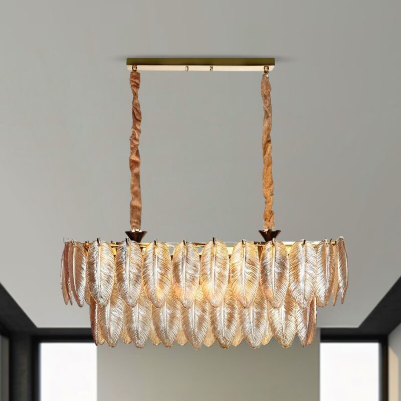 لوستر مدرن کریستالی