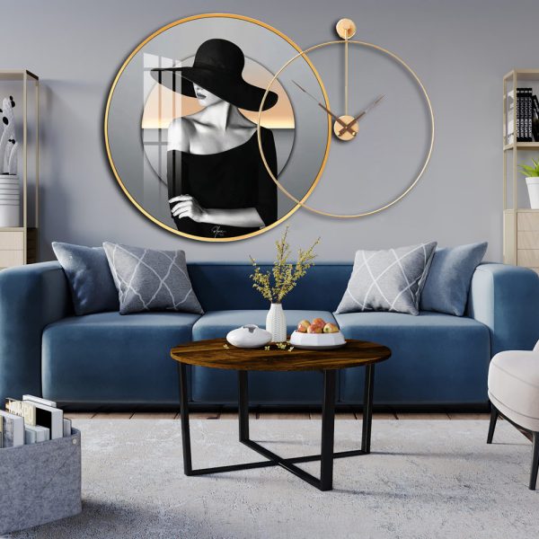 ساعت دیواری فانتزی بزرگ