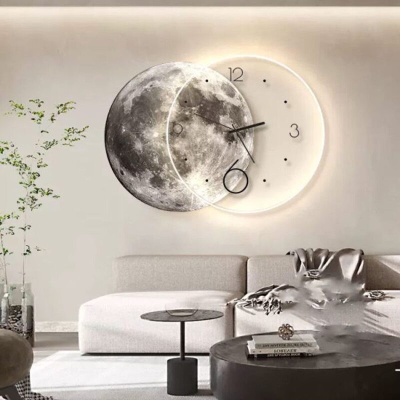 ساعت دیواری نوری