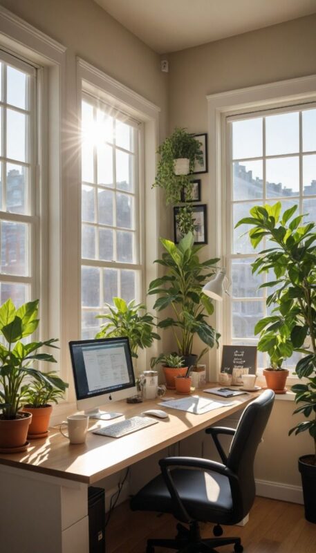 اتاق مطالعه در فنگ شویی