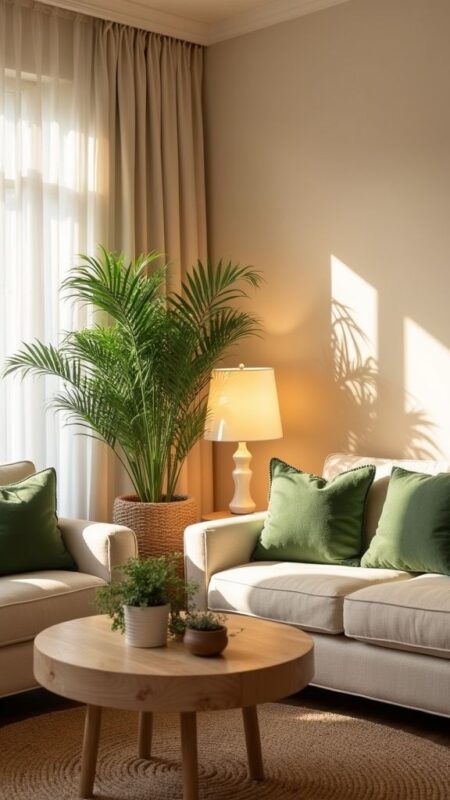 کاربرد گیاهان در دکوراسیون سبز و کرم