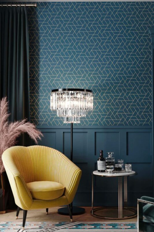 رعایت اصل چیدمان مثلثی در طراحی داخلی