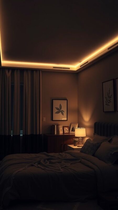 ایده های نورپردازی برای اتاق خواب زوج ها